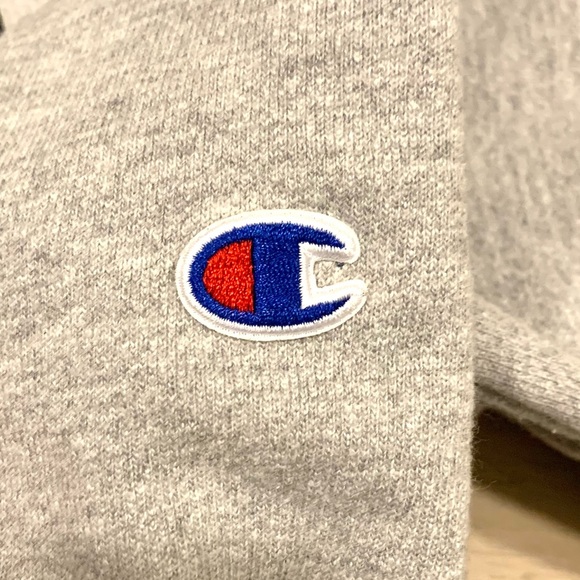 Champion reverse weave hoodie oxford grey Mens size XS - Picture 4 of 6